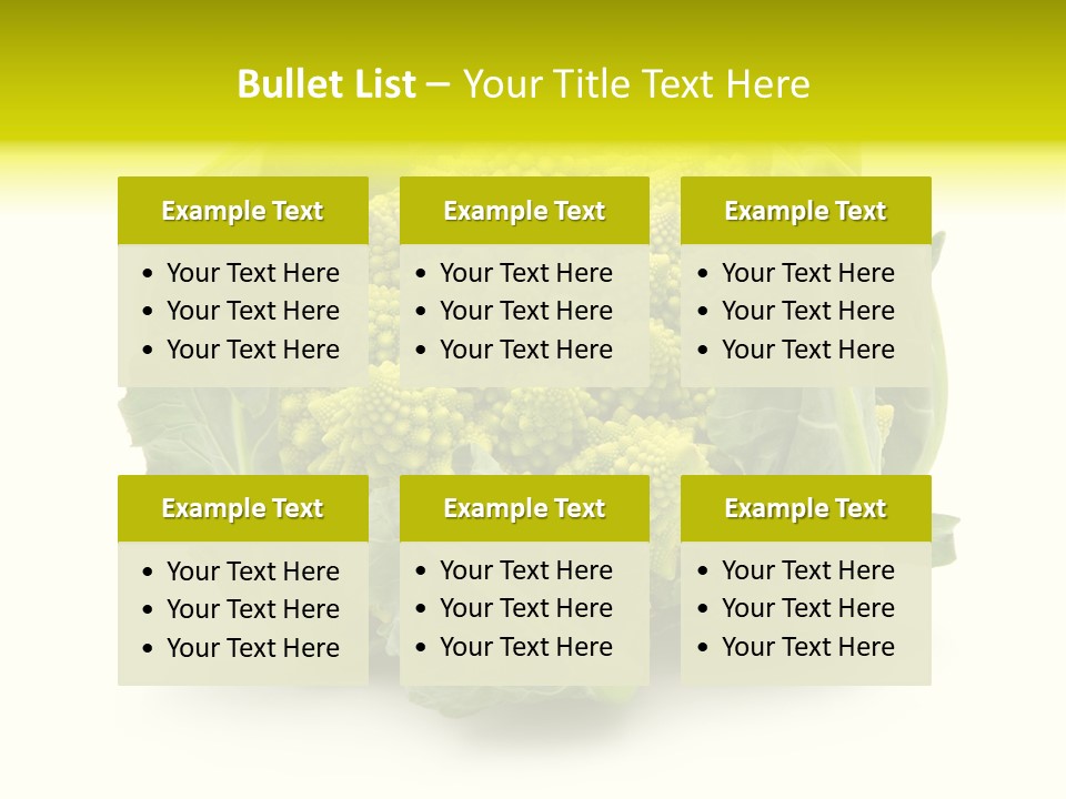 Nature Healthy Macro PowerPoint Template