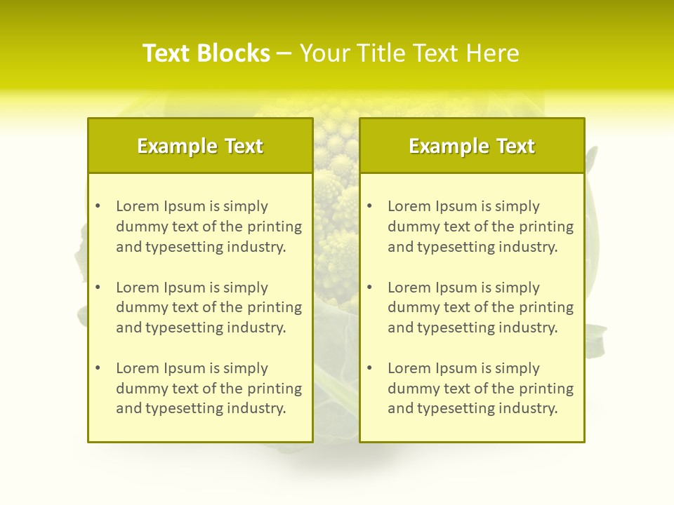 Nature Healthy Macro PowerPoint Template