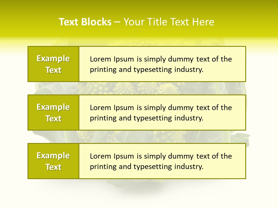 Nature Healthy Macro PowerPoint Template
