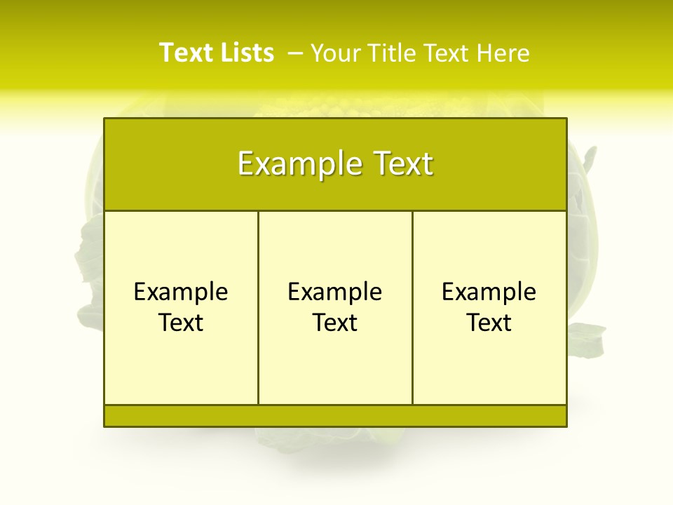 Nature Healthy Macro PowerPoint Template