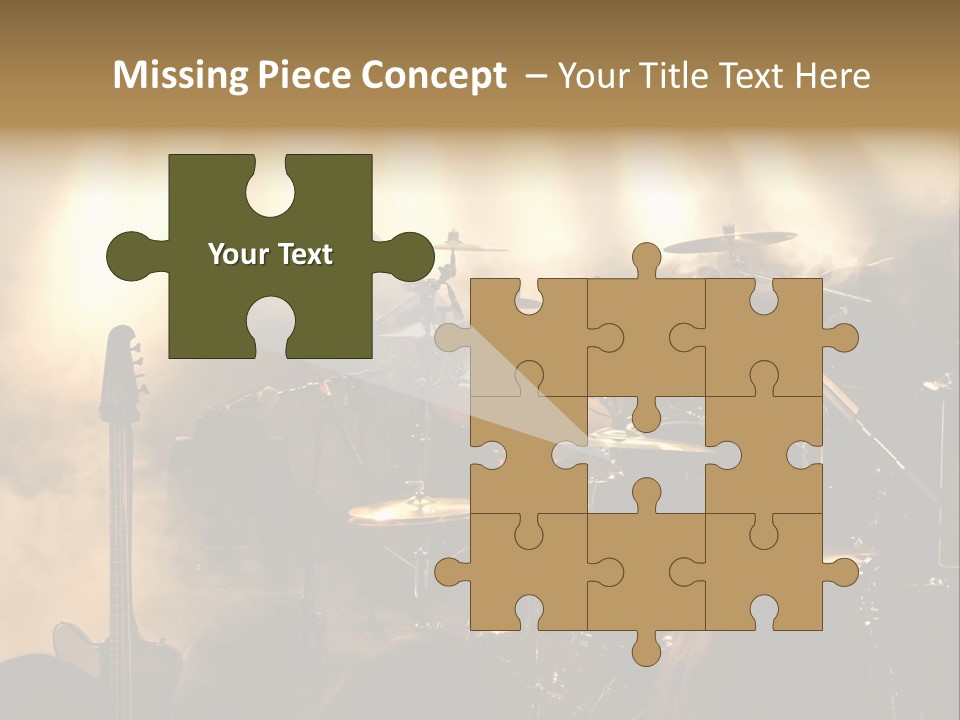 Festival Audience Stage PowerPoint Template