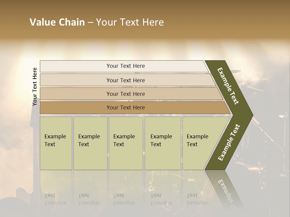 Festival Audience Stage PowerPoint Template