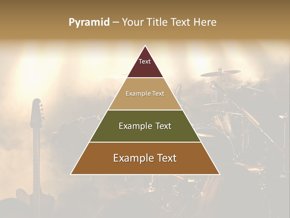 Festival Audience Stage PowerPoint Template