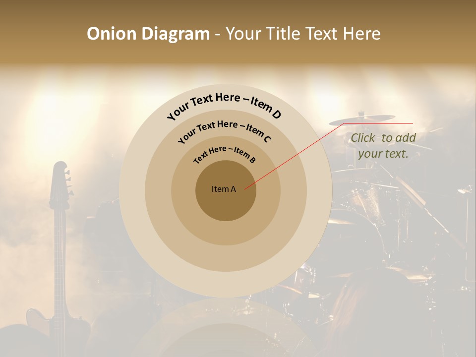 Festival Audience Stage PowerPoint Template