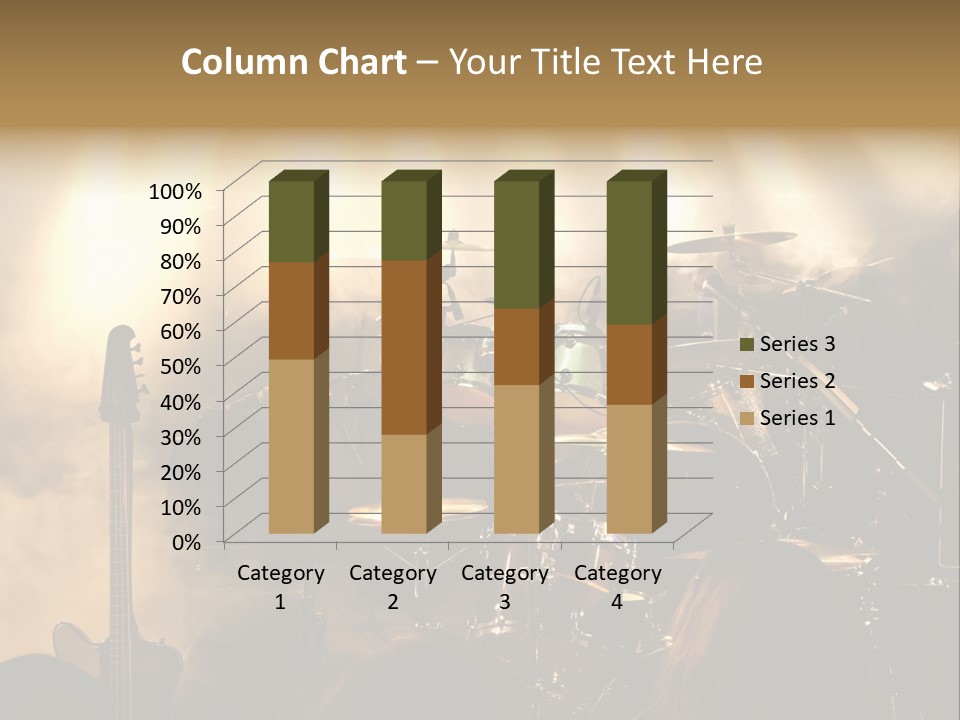 Festival Audience Stage PowerPoint Template