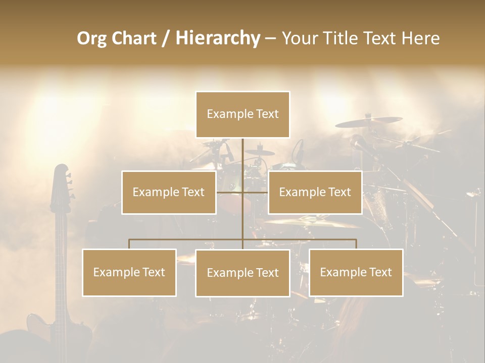 Festival Audience Stage PowerPoint Template