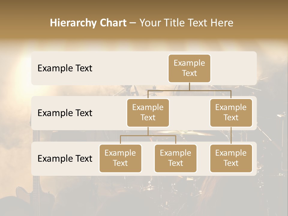 Festival Audience Stage PowerPoint Template