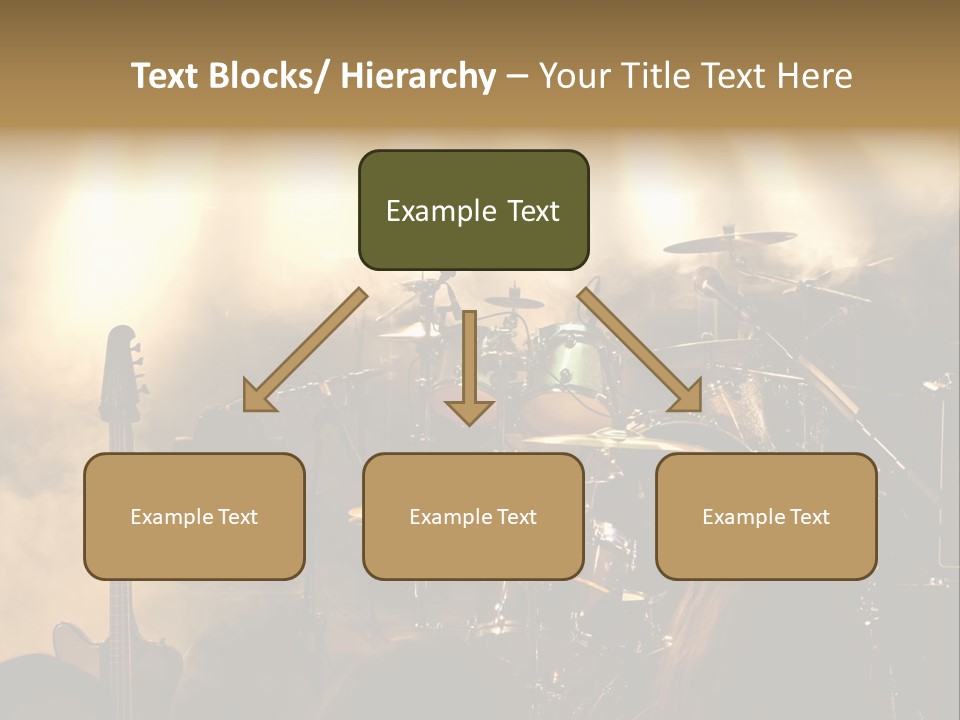Festival Audience Stage PowerPoint Template