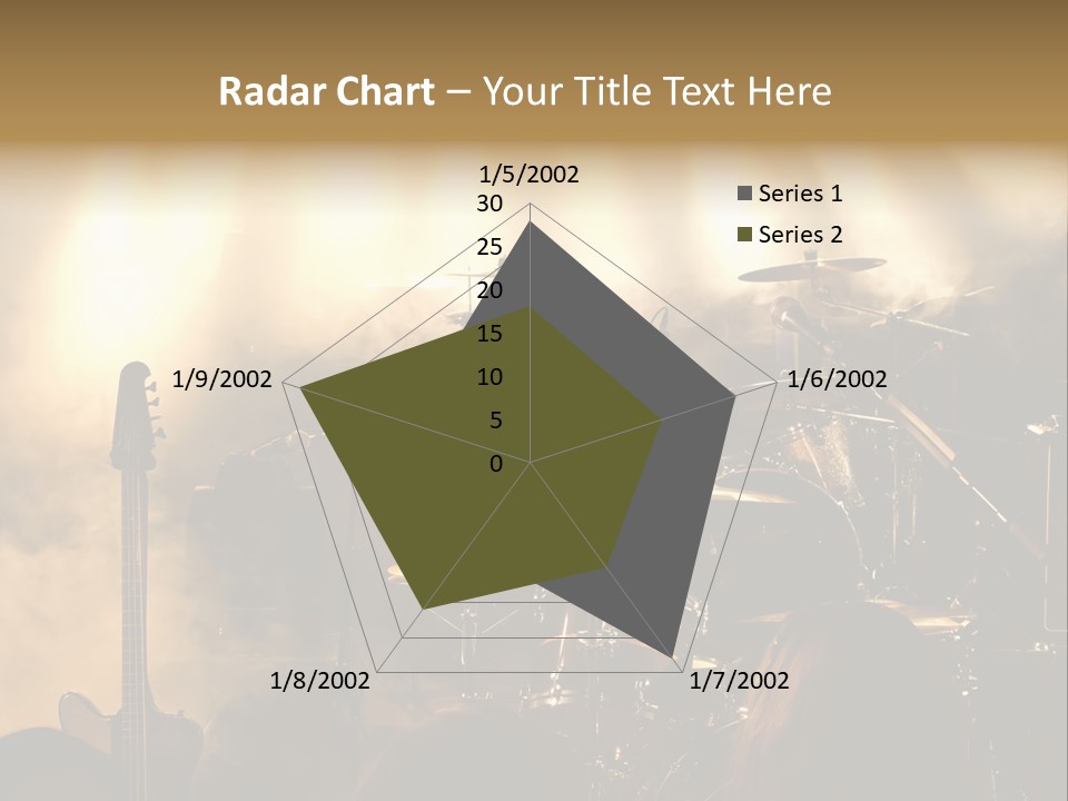 Festival Audience Stage PowerPoint Template