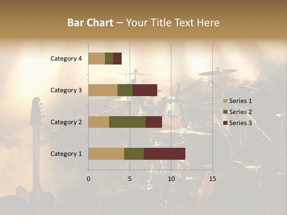 Festival Audience Stage PowerPoint Template