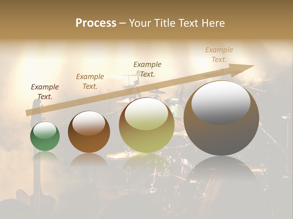 Festival Audience Stage PowerPoint Template