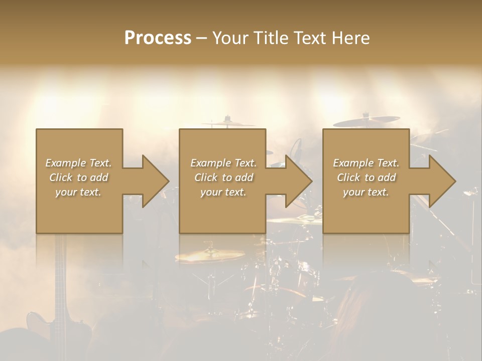 Festival Audience Stage PowerPoint Template