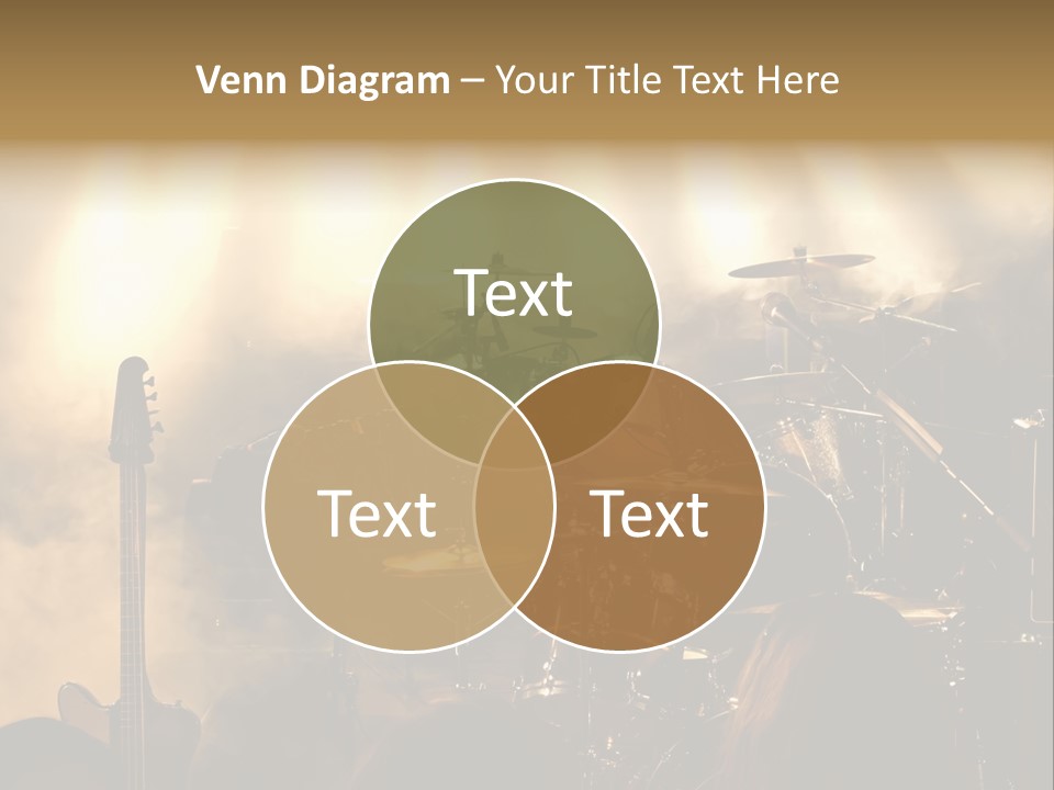 Festival Audience Stage PowerPoint Template