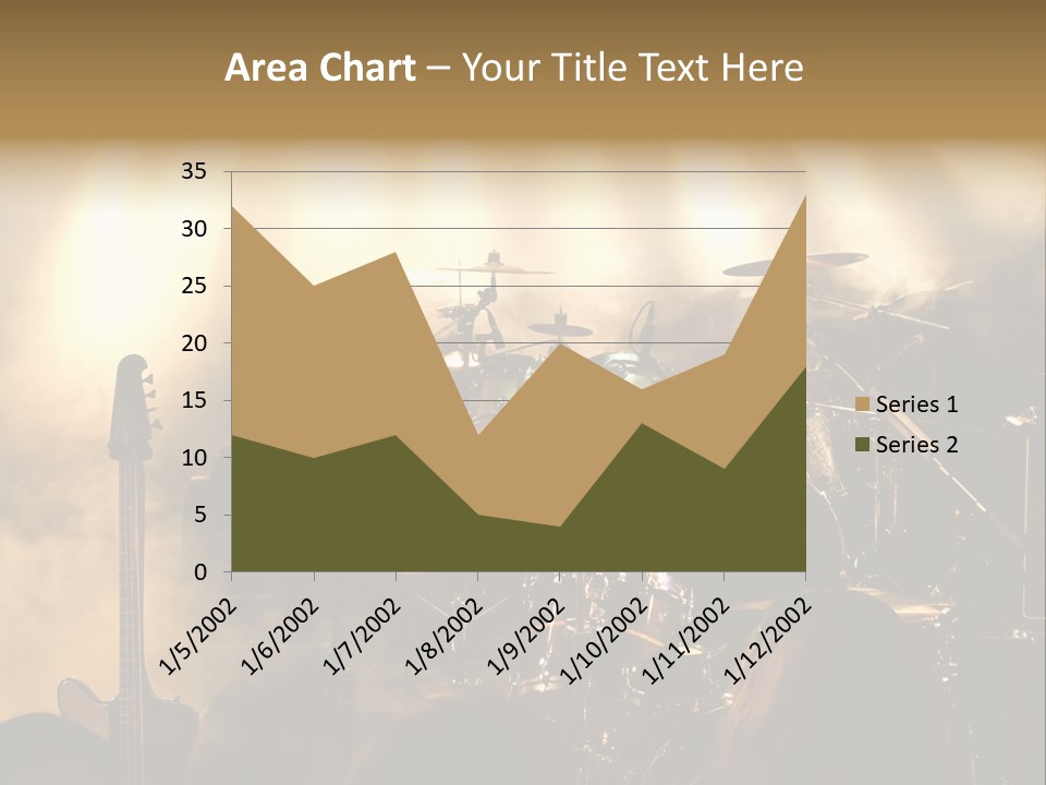 Festival Audience Stage PowerPoint Template