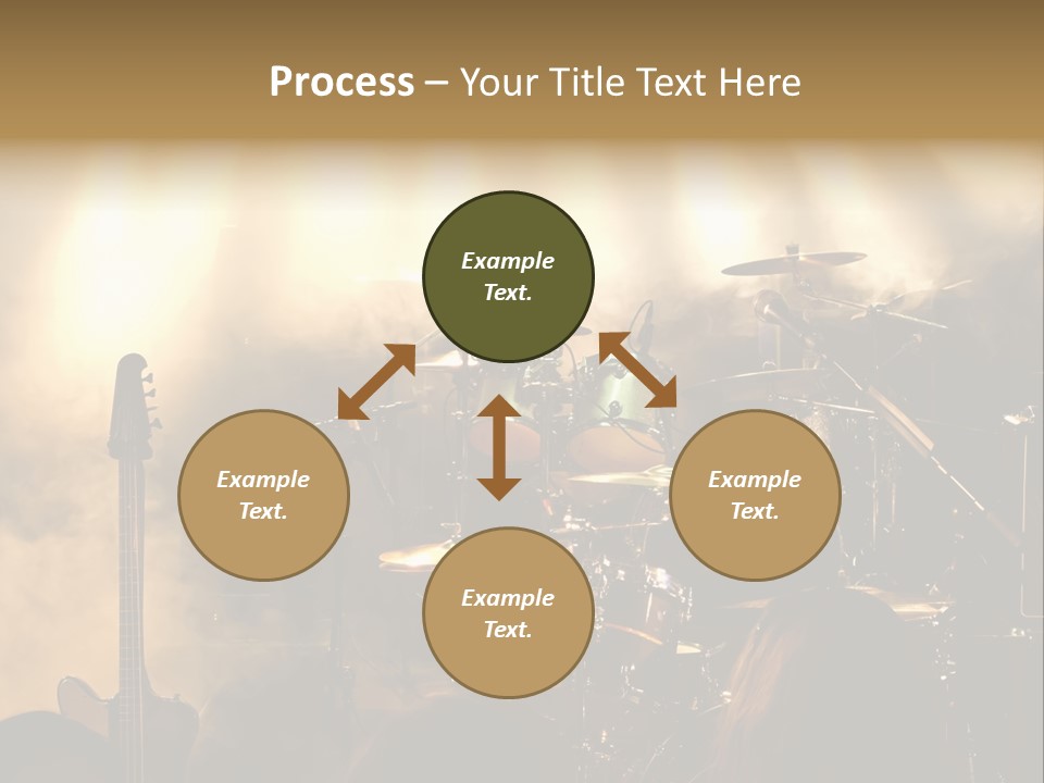Festival Audience Stage PowerPoint Template