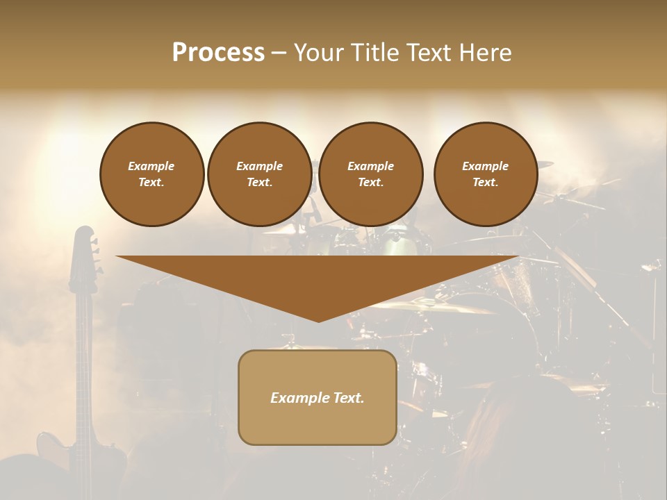 Festival Audience Stage PowerPoint Template
