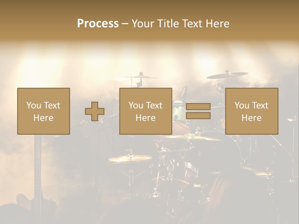Festival Audience Stage PowerPoint Template