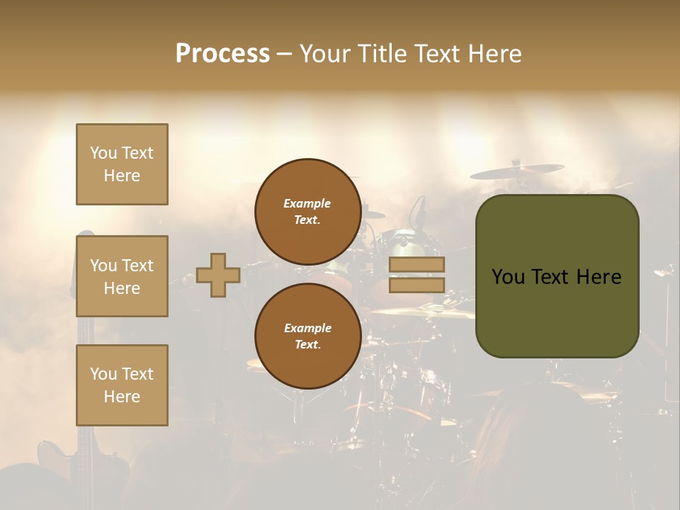 Festival Audience Stage PowerPoint Template