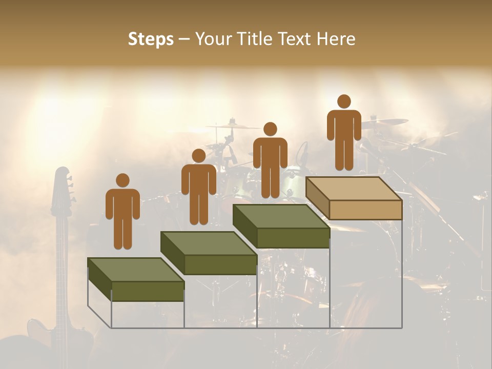Festival Audience Stage PowerPoint Template