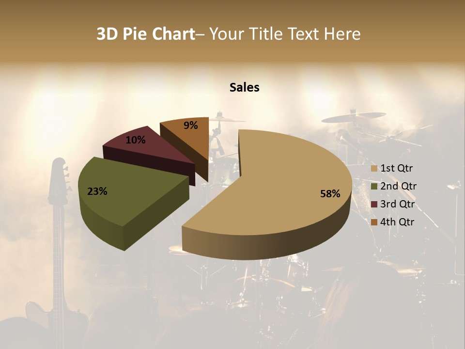 Festival Audience Stage PowerPoint Template
