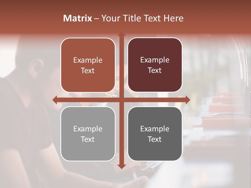 Load Machinery Gold PowerPoint Template