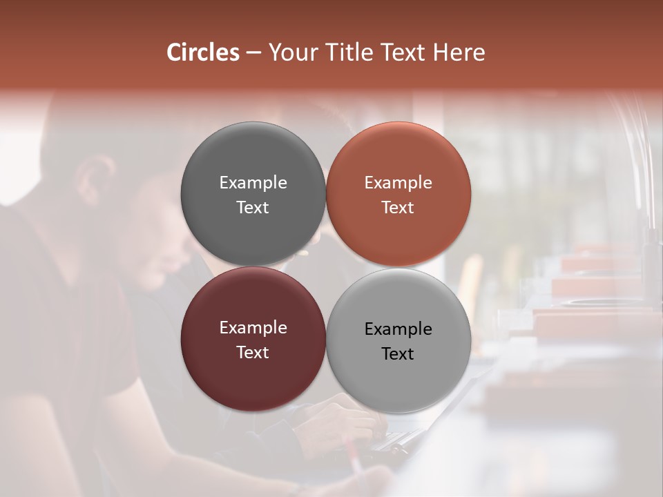 Load Machinery Gold PowerPoint Template