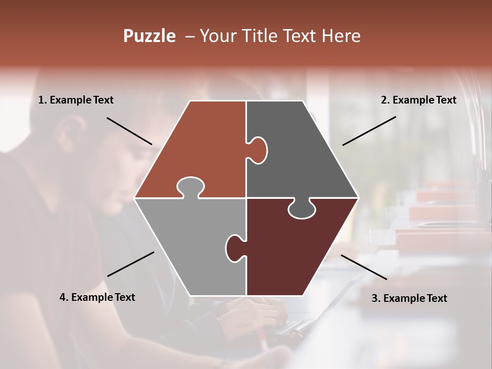 Load Machinery Gold PowerPoint Template