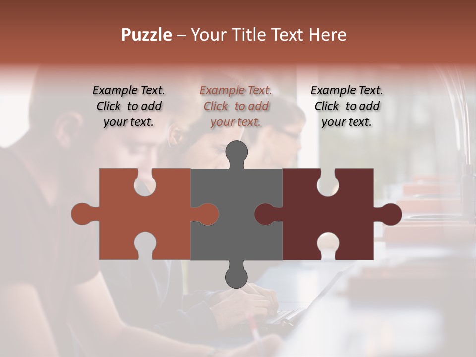Load Machinery Gold PowerPoint Template