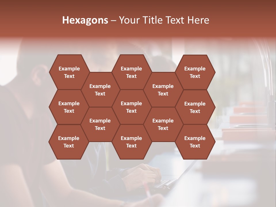 Load Machinery Gold PowerPoint Template