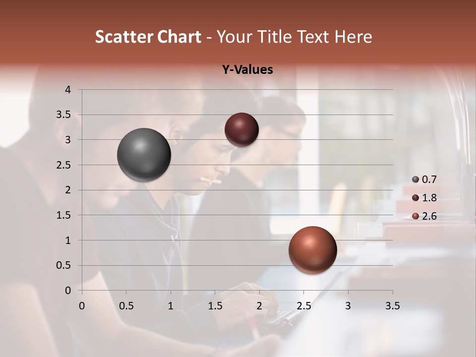 Load Machinery Gold PowerPoint Template