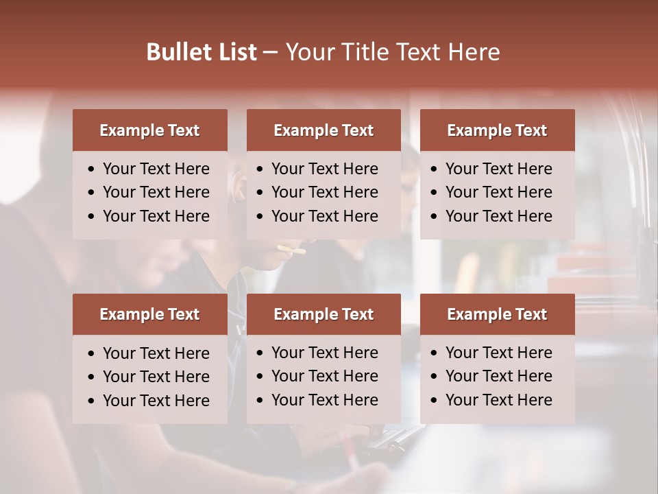 Load Machinery Gold PowerPoint Template
