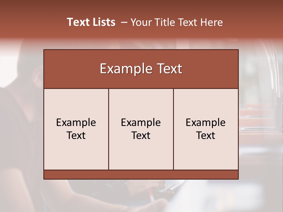 Load Machinery Gold PowerPoint Template