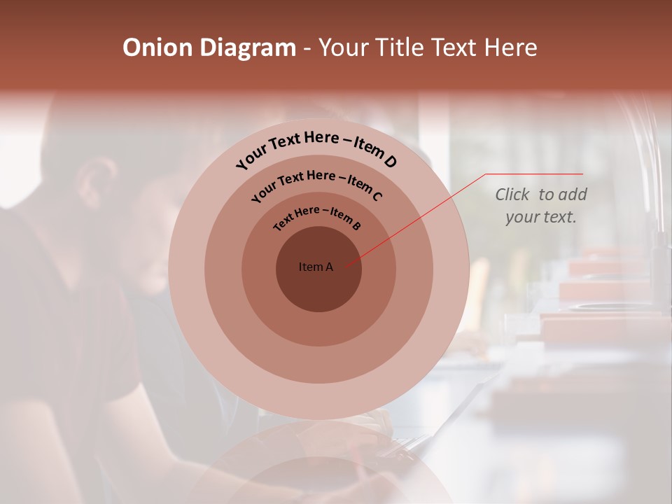 Load Machinery Gold PowerPoint Template