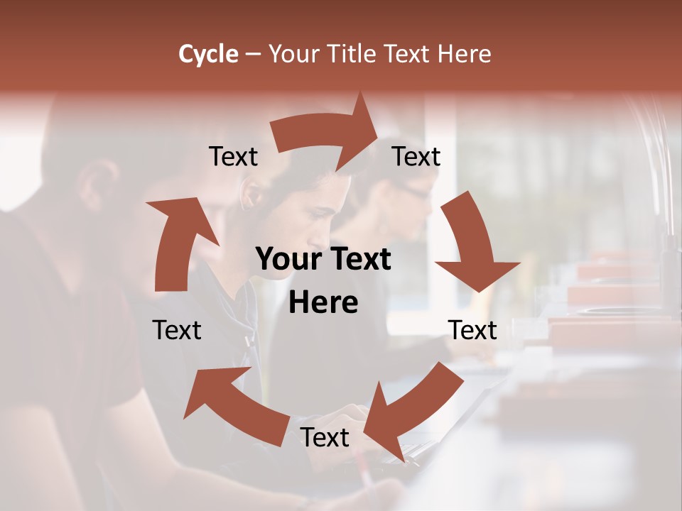 Load Machinery Gold PowerPoint Template