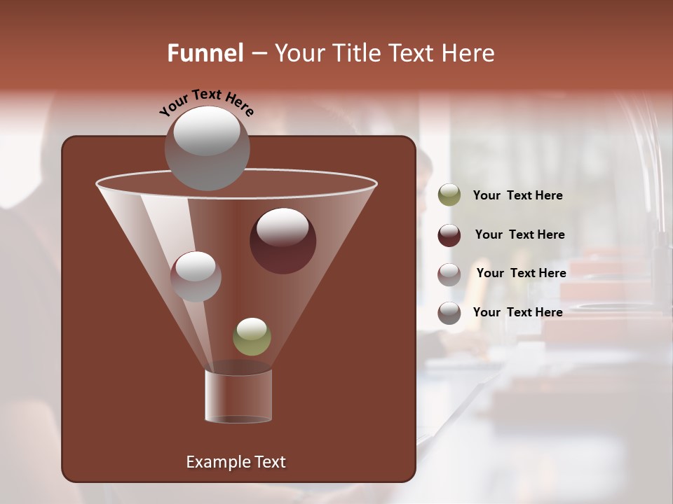 Load Machinery Gold PowerPoint Template