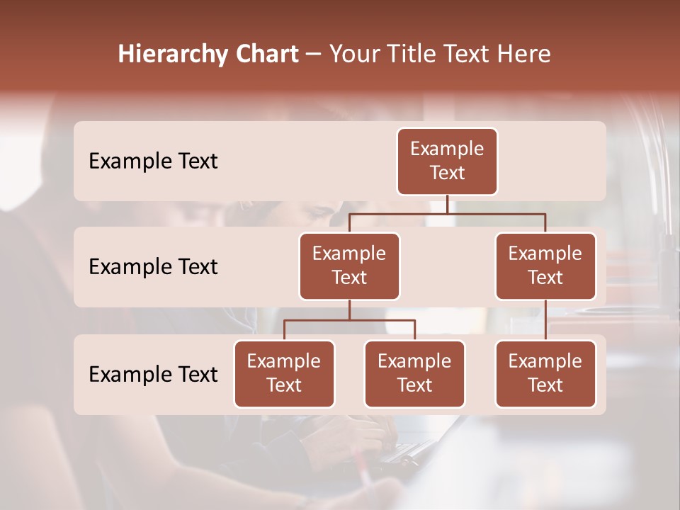 Load Machinery Gold PowerPoint Template