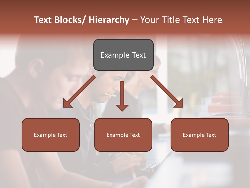 Load Machinery Gold PowerPoint Template