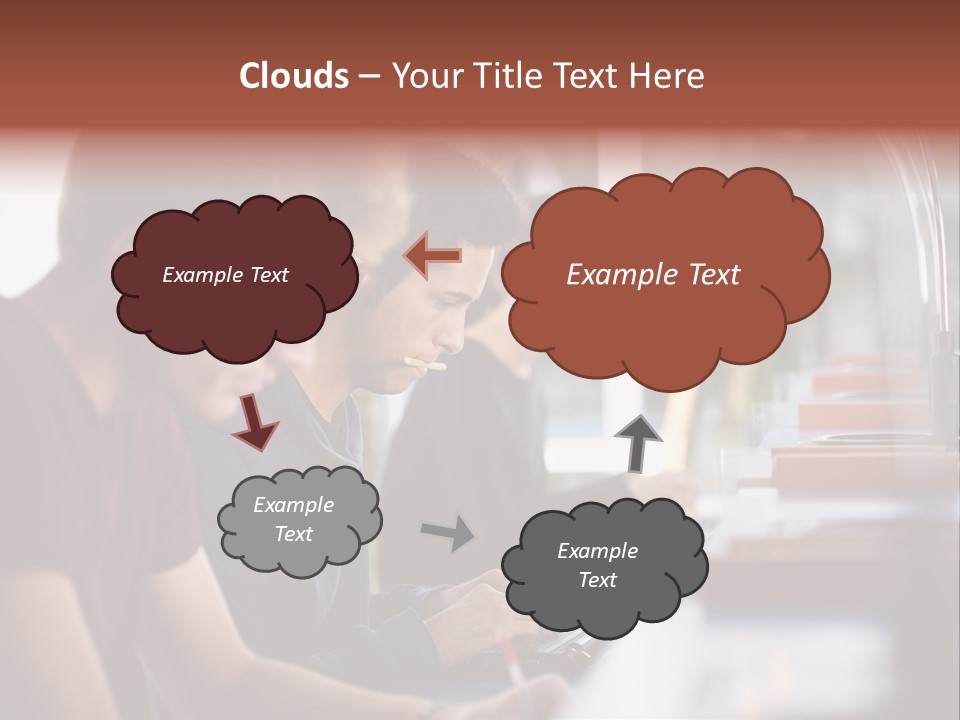Load Machinery Gold PowerPoint Template