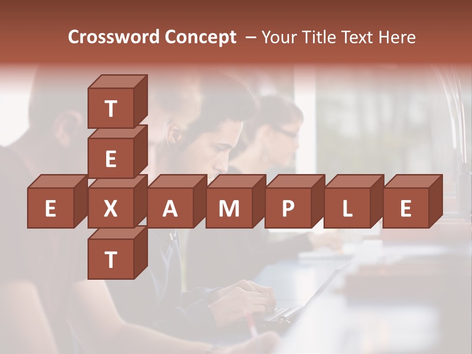Load Machinery Gold PowerPoint Template