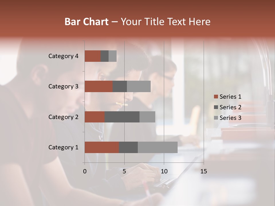 Load Machinery Gold PowerPoint Template