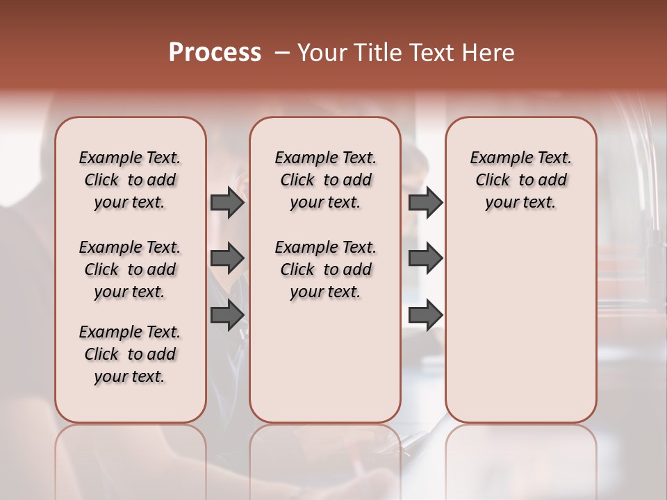 Load Machinery Gold PowerPoint Template