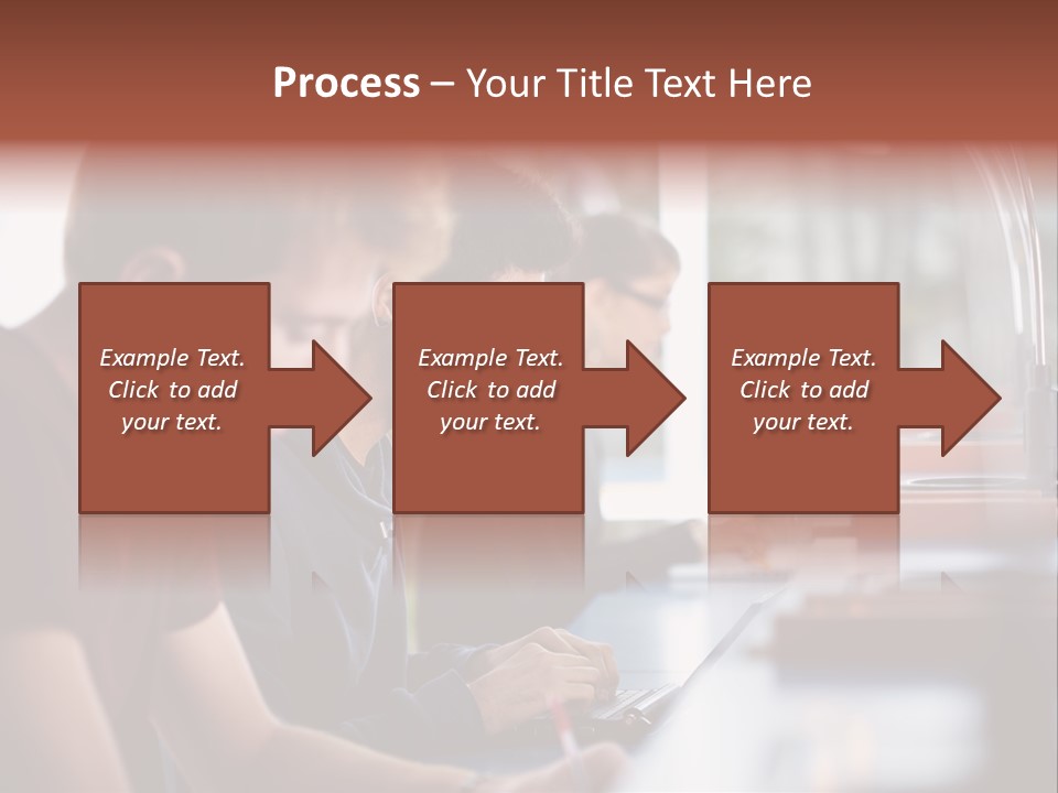 Load Machinery Gold PowerPoint Template