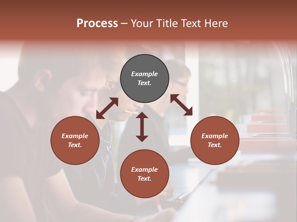 Load Machinery Gold PowerPoint Template