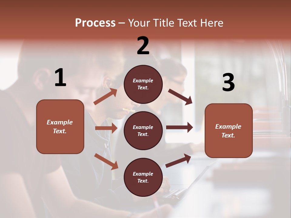 Load Machinery Gold PowerPoint Template