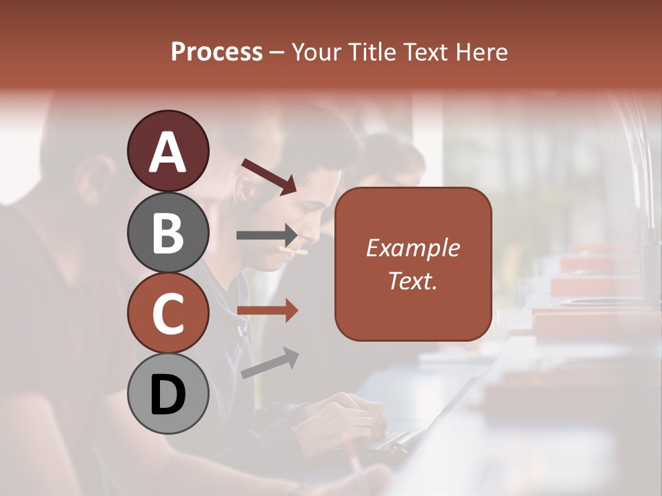 Load Machinery Gold PowerPoint Template