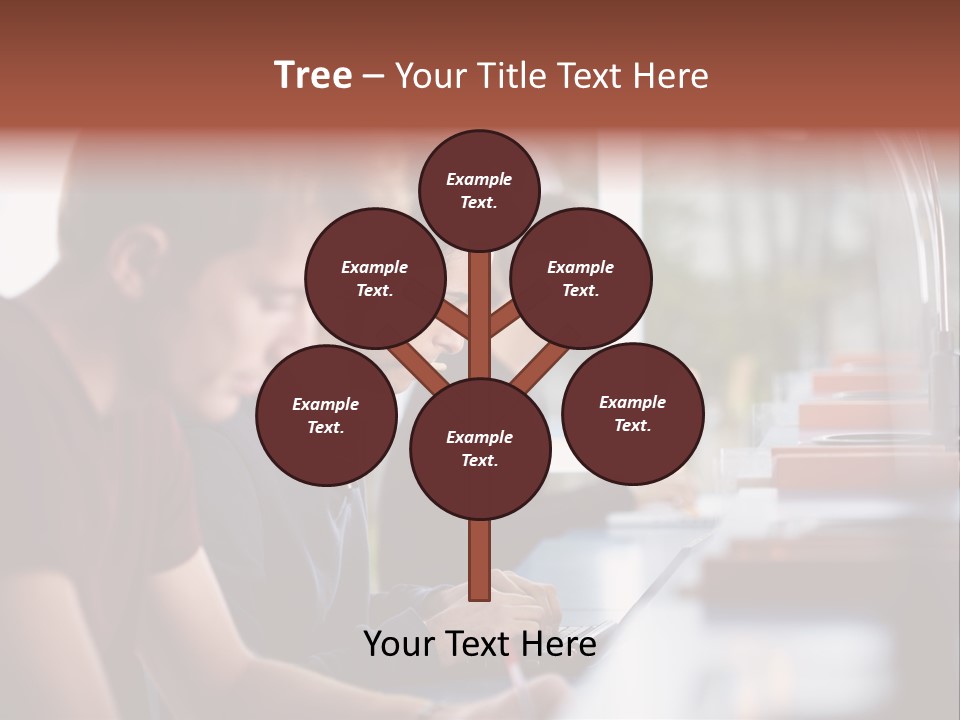Load Machinery Gold PowerPoint Template