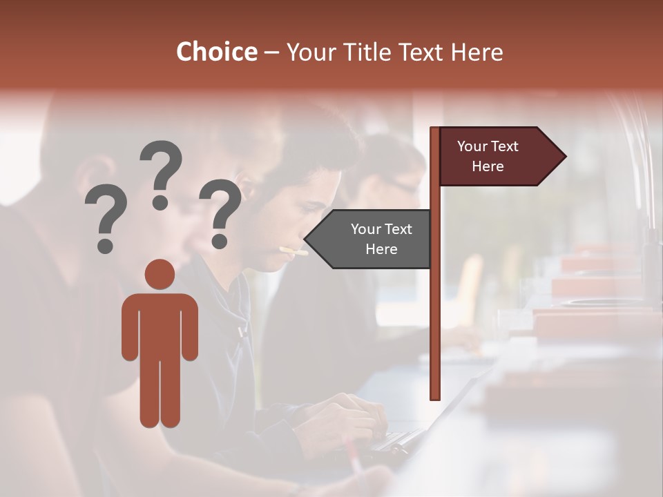Load Machinery Gold PowerPoint Template