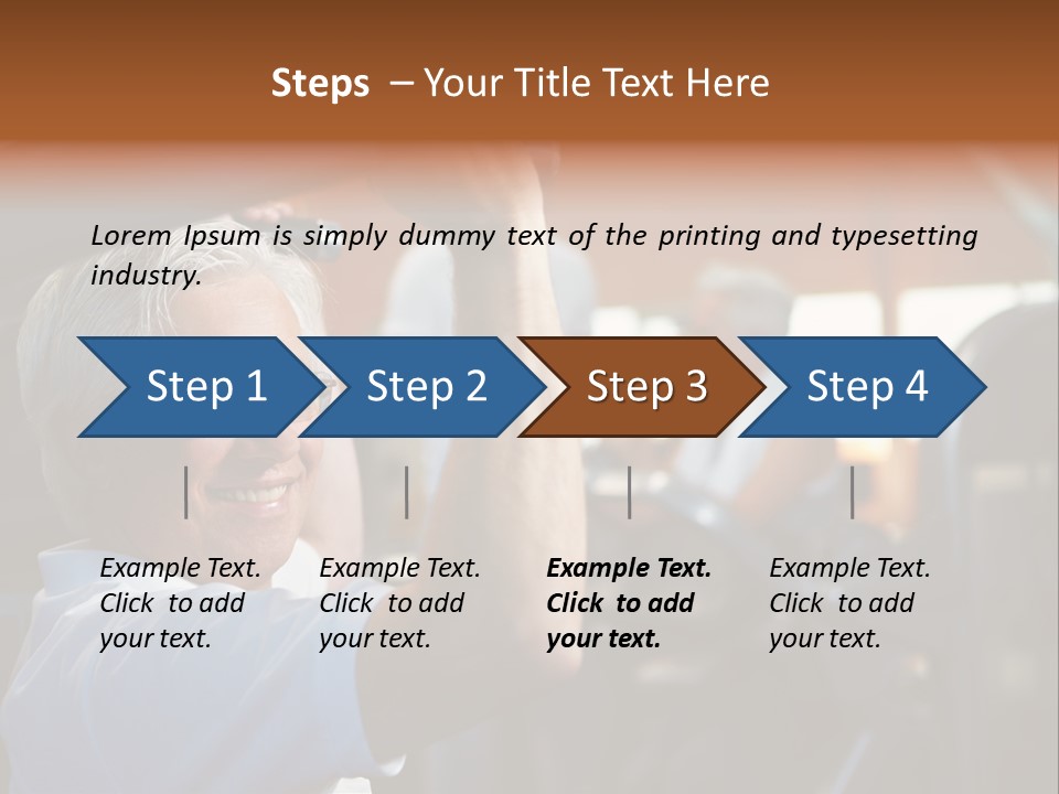 Center Group Fit PowerPoint Template