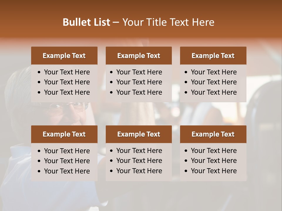 Center Group Fit PowerPoint Template