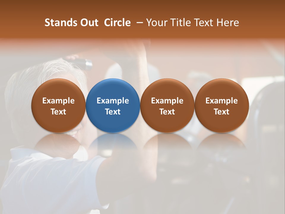 Center Group Fit PowerPoint Template